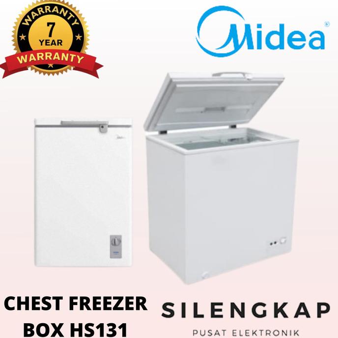 Jual Midea Chest Freezer 100L HS131CN K / HS 131 CNK Shopee Indonesia