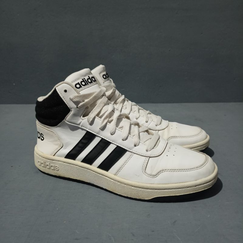 Jual Adidas Hoops 2.0 Mid Second Original Sz 42 | Shopee Indonesia