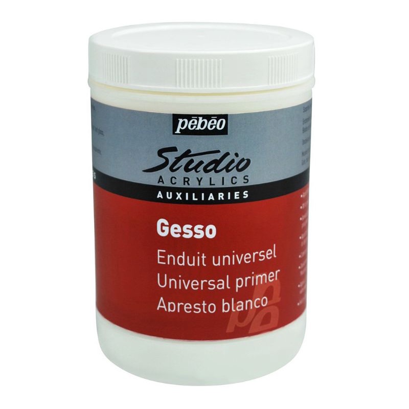 Jual White Gesso 500 ml Universal Primer Pebeo Shopee Indonesia