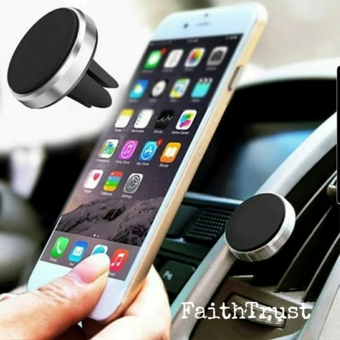 Jual Promo! Car Holder Magnet Stand Phone Ac Vent Good Quality Indonesia|Shopee Indonesia