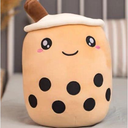 Jual Boneka Boba Jumbo Bubble Tea Cokelat Boneka Milk Tea Lucu Bulat Fluffy | Shopee Indonesia