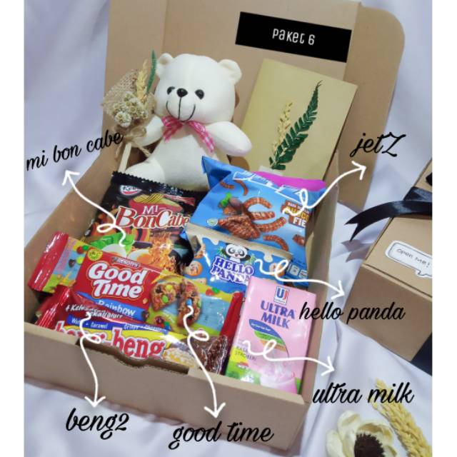 HAMPERS BOX SNACK / SNACKBOX MURAH / PAKET HAMPERS SNACK