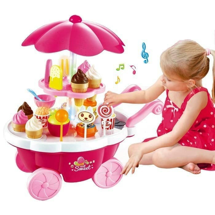Jual Produk Terbaru Mainan Edukasi Anak Perempuan 2 Tahun Kartu Pintar Uk491 Mainan Ice Cream Shop Gero | Shopee Indonesia