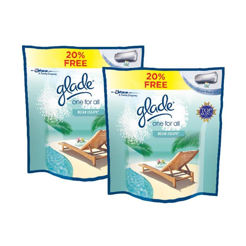 Glade Car Gel Air Freshener / Pengharum / Pewangi Gantung Shopee