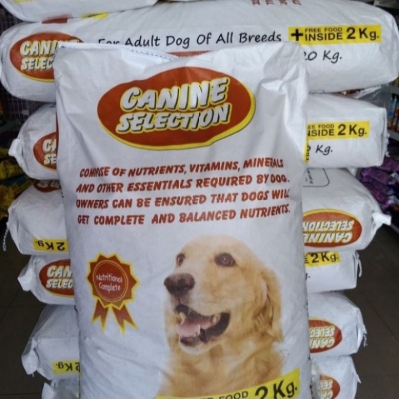 Jual Ekspedisi dog food canine selection Lamb 20kg Shopee Indonesia