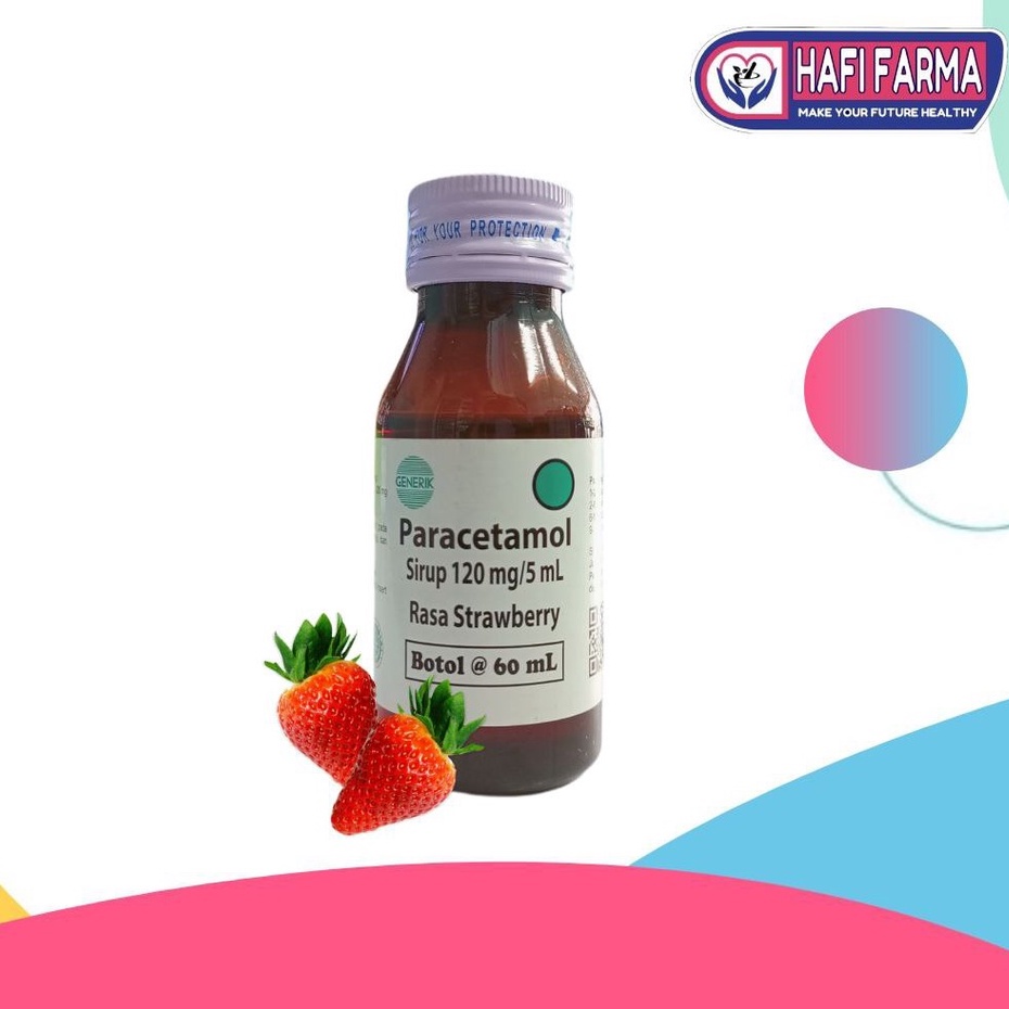Jual PARACETAMOL SYRUP MERSI 60ML STRAWBERRY Shopee Indonesia