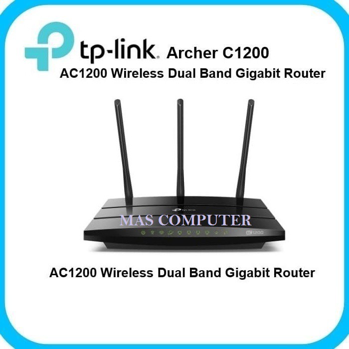 Jual Tp-Link Archer C1200 Wireless Router Dual Band Gigabit / Router Tp-Link Ac1200 Dual Band Gigabit | Shopee Indonesia