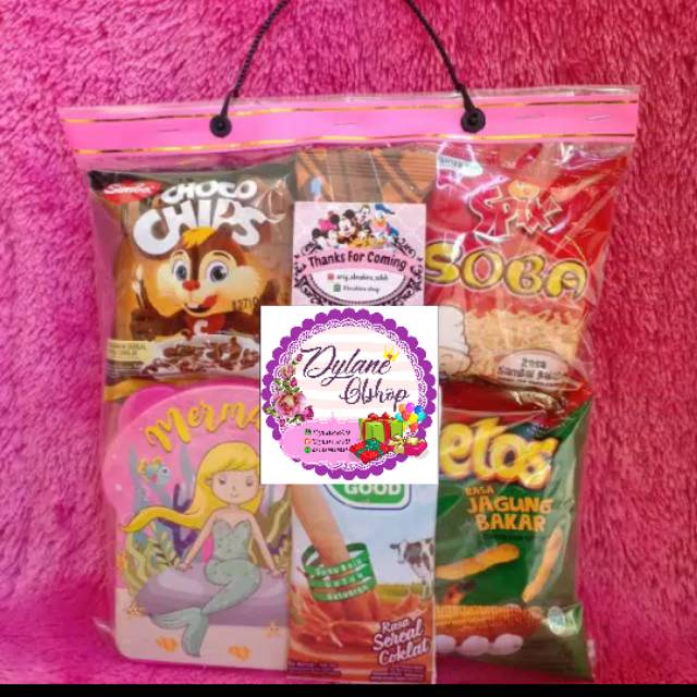 Paket Snack Ultah / Snack Ulang Tahun / Bingkisan Snack Shopee Indonesia