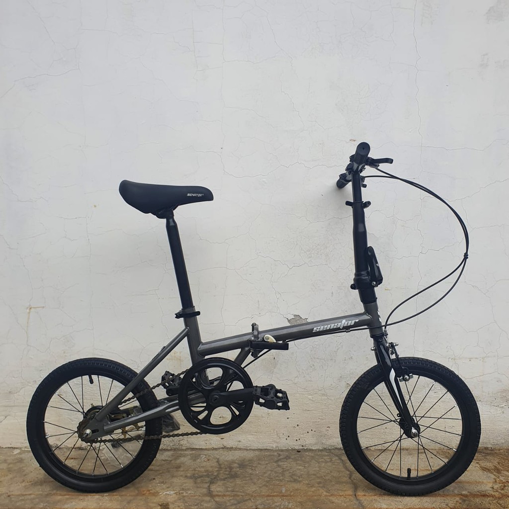 Sepeda Lipat Senator 16 Shopee Indonesia