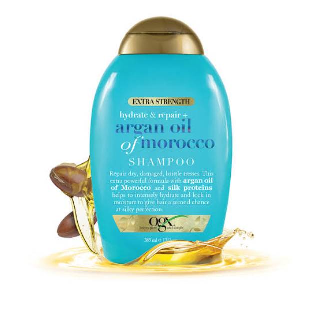 Jual Ogx Renewing Argan Oil Of Morocco Shampoo [88.7 Ml] | Shopee Indonesia
