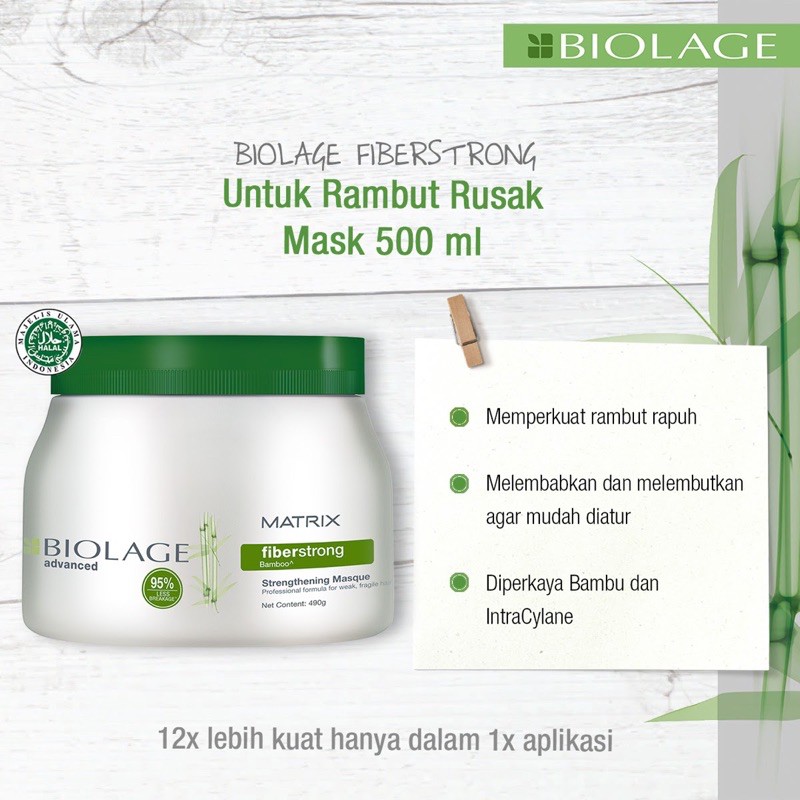 MATRIX BIOLAGE HAIR MASK/MASKER RAMBUT MATRIX Shopee Indonesia