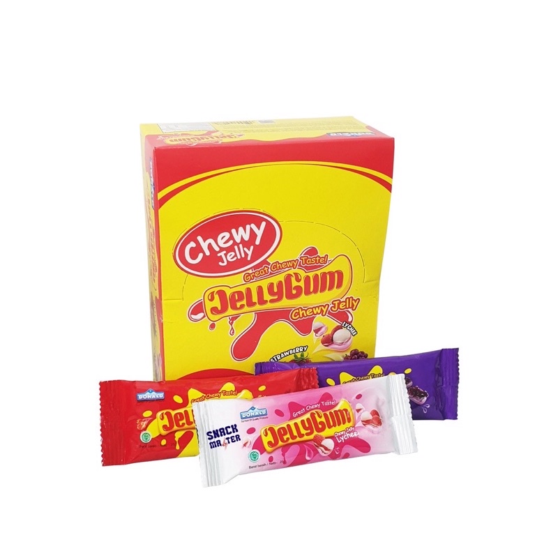 Jual Donald Jelly Gum 25 gram (1 pack isi 24 pcs) Shopee Indonesia