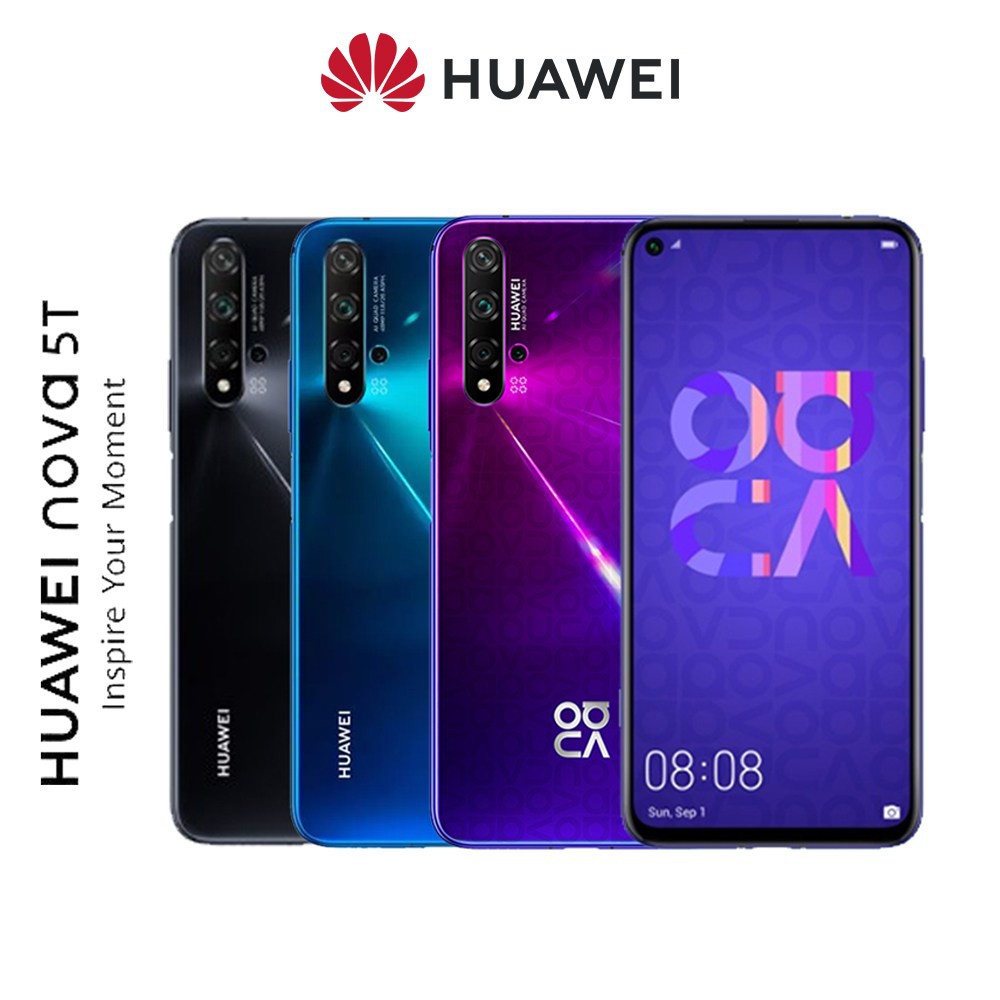Jual Huawei Nova 5T Ram 8/128Gb Garansi Resmi Huawei Indonesia Termurah | Shopee Indonesia