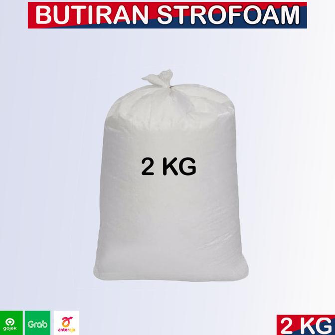 Jual Refill Bean Bag Butiran Styrofoam Isi Bean Bag, Butiran Styrofoam