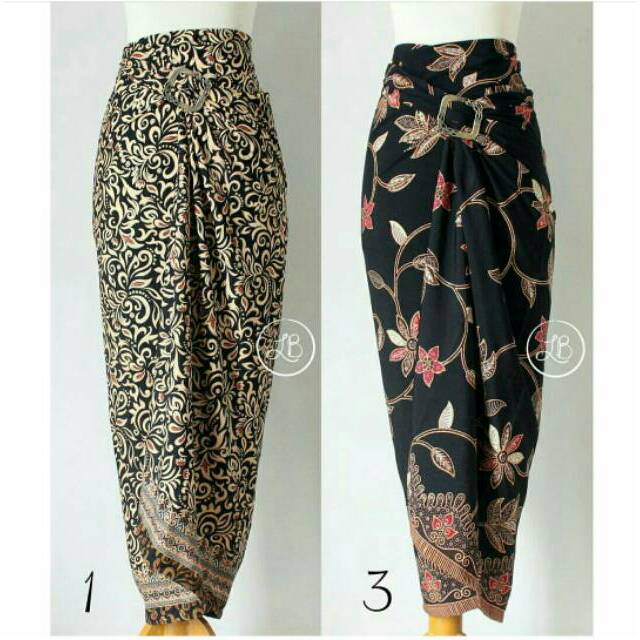 BEST SELLER Rok Lilit Serut Motif Bunga Batik Etnik Modern Shopee Indonesia