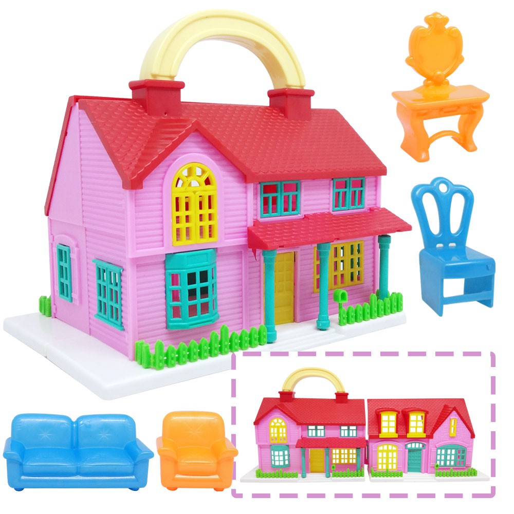 Jual Mainan Anak Perempuan Vila Set Mainan Anak Rumah Rumahan Set Murah - Oct2323 | Shopee Indonesia