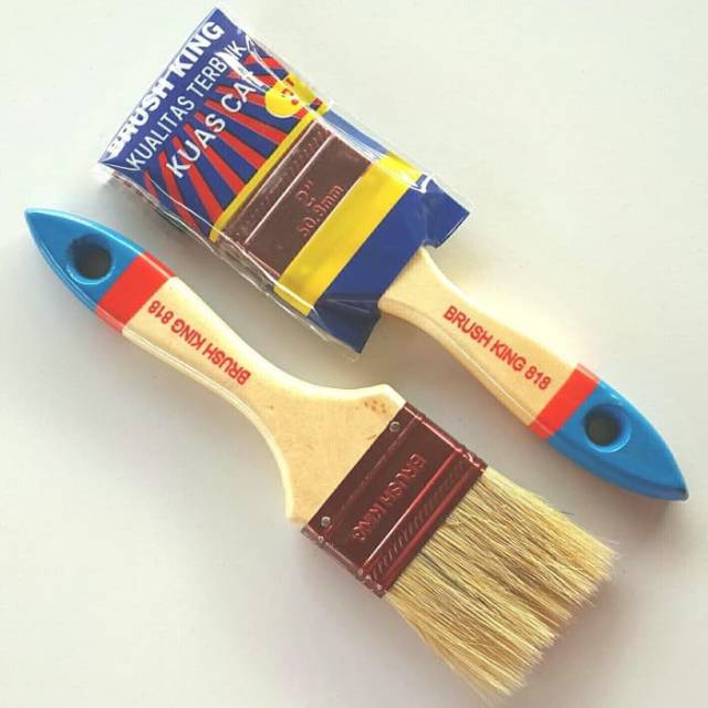 KUAS CAT 2 INCH BERKUALITAS / KUAS 2 INCH / KUAS LUKIS KUAS KUE / KUAS