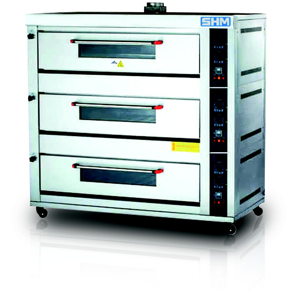 Jual SHM60R Gas Deck Oven 3 Decks 6 Trays 40 Cm X 60 Cm Shopee