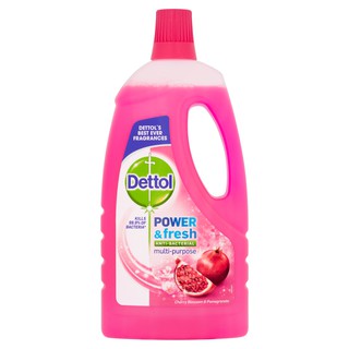 Jual Dettol Power & Fresh Multipurpose Cherry Blossom & Pomegranate 1 Liter Indonesia|Shopee Indonesia