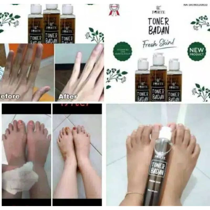 Jual Toner Badan Coklat By Syb Forte Original [Bpom] | Shopee Indonesia