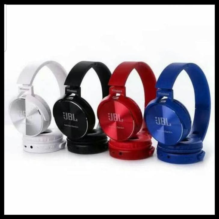 Jual HEADSET HEADPHONE JBL WIRELES BLUETOOTH XB450BT EXTRA BASS Biru