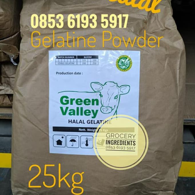 Jual Gelatin Powder 500Gram / Gelatine Bubuk Merek Gelita Halal