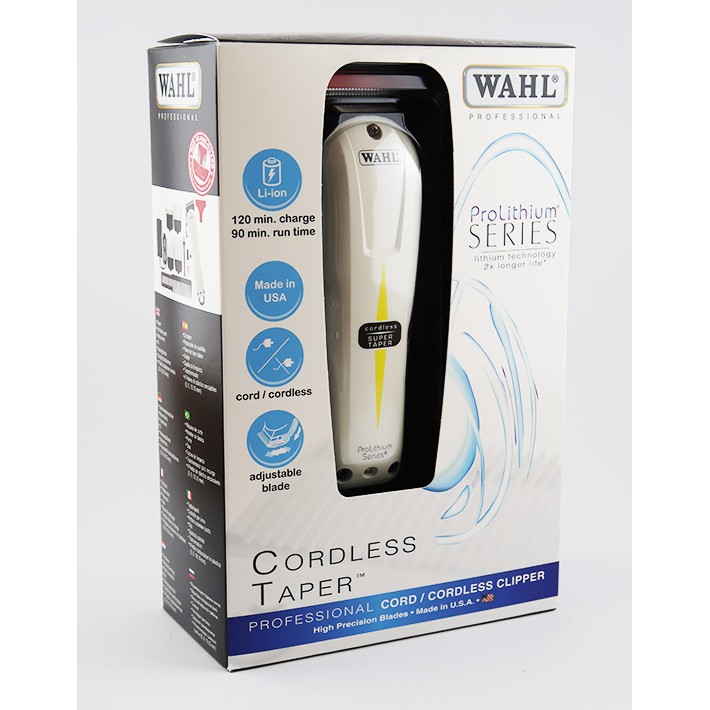 Jual Alat Cukur Rambut / Hair Clipper Wahl Super Taper Cordless ( Charger) Original | Shopee Indonesia