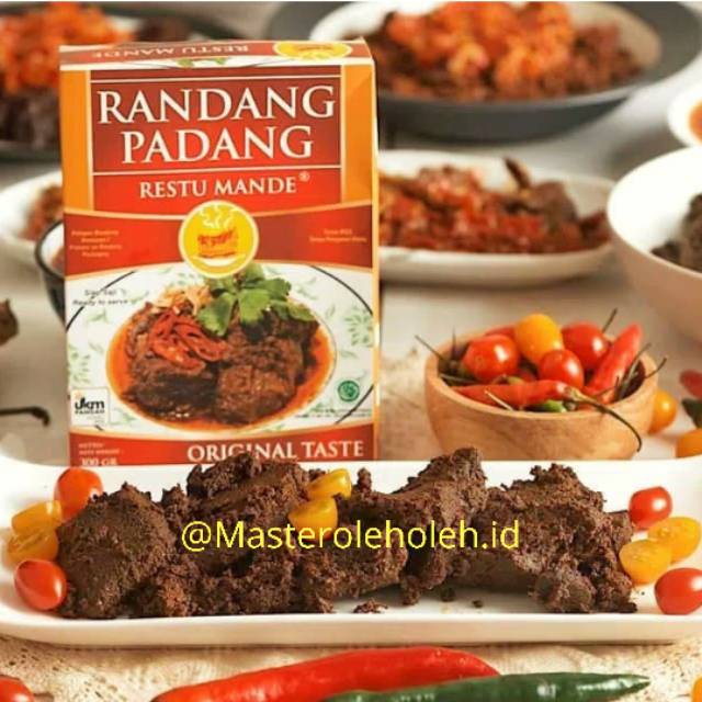Rendang Restu Mande Padang 125gr Rendang Daging Rendang
