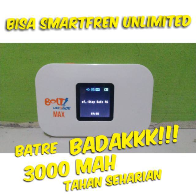 Mifi Modem Wifi Bolt UNLOCK Bolt Aquila Slim/Max 4G