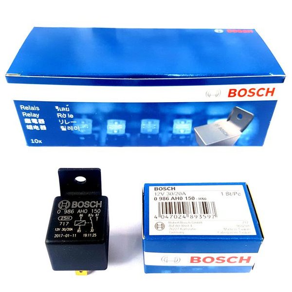 Jual RELAY BOSCH KAKI 5 5 PIN 12V 30A 87A PEMUTUS ARUS BOSCH ORIGINAL