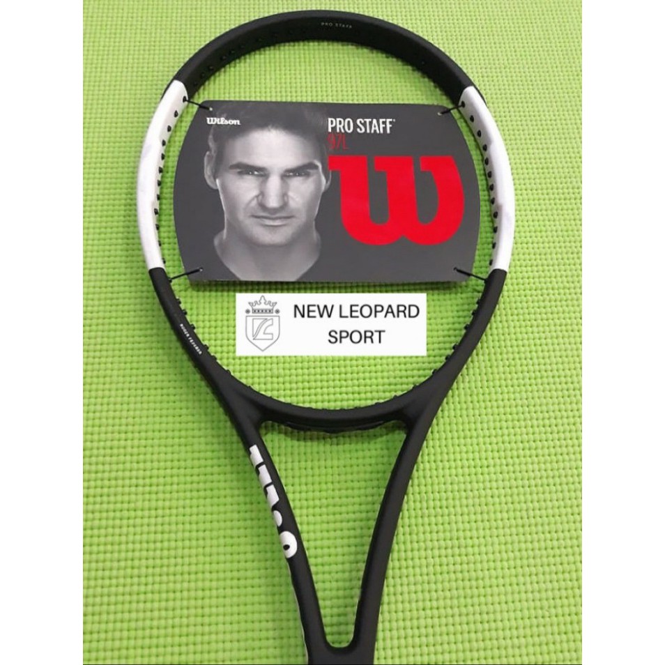 Jual Raket Tenis Wilson Pro Staff 97L V12.0/Prostaff 290 Gr Black White | Shopee Indonesia