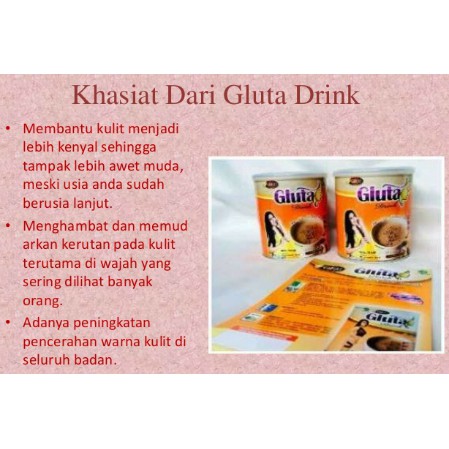 Jual Gluta Drink Kaleng Susu Coklat Vitamin C & E Original | Shopee Indonesia