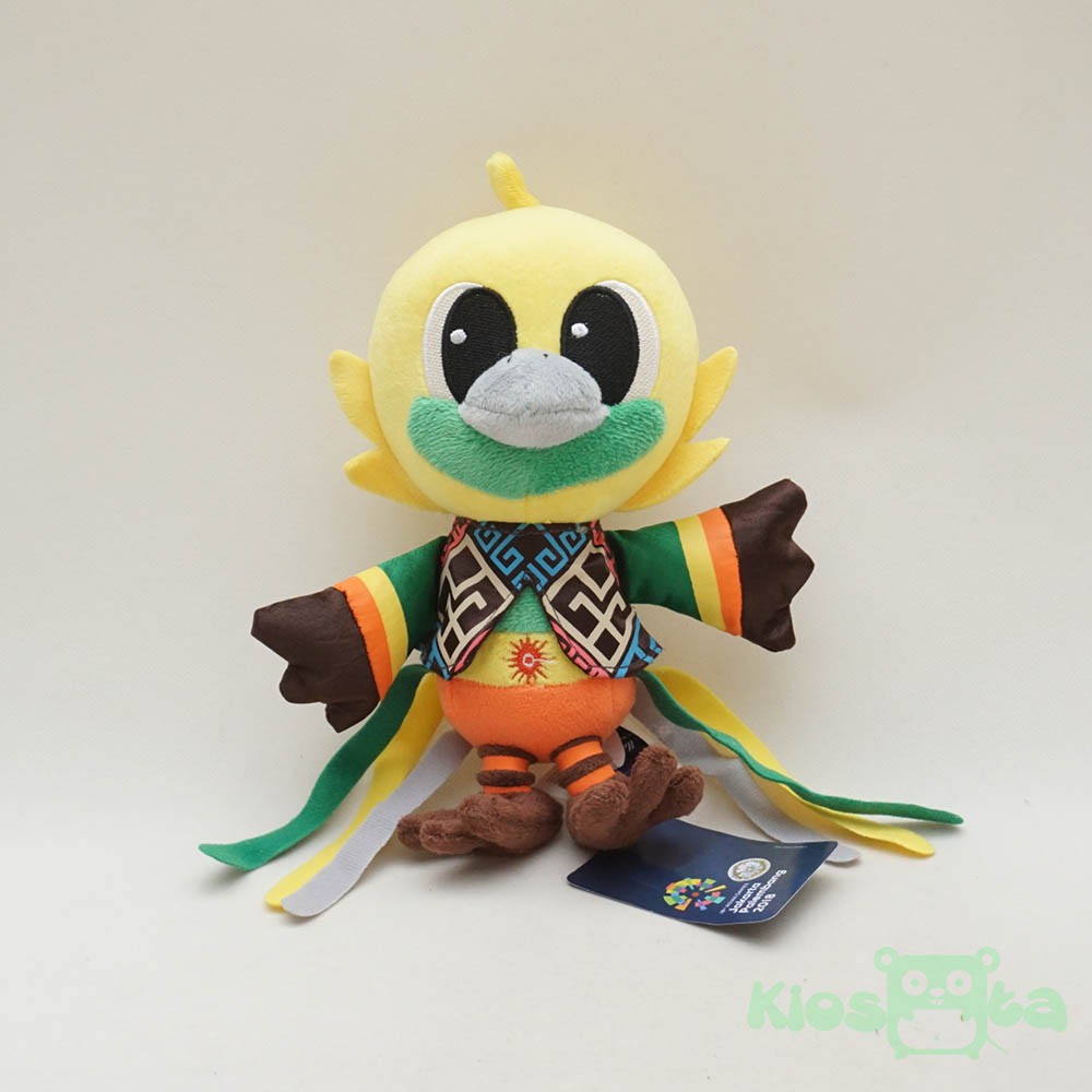 boneka bhin bhin cendrawasih maskot asian games 2018 original kawaii