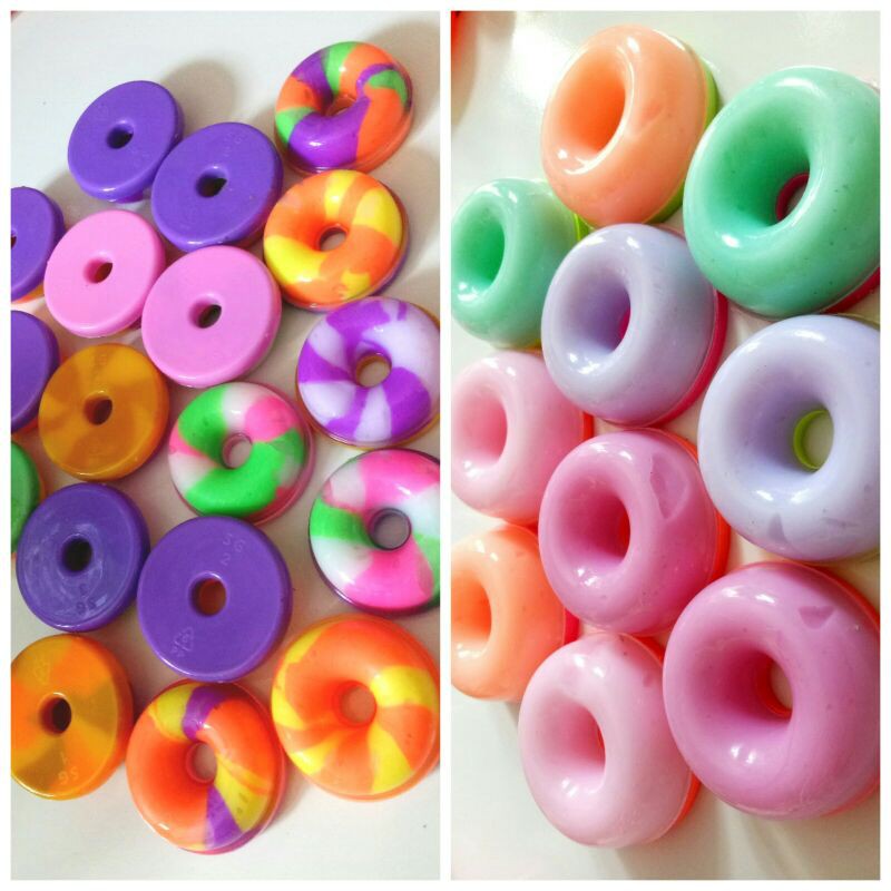Jual Mainan Slem / Slime Warna Warni Bentuk Donat / Slime Pelangi Mainan Anak / Slime Polos | Shopee Indonesia