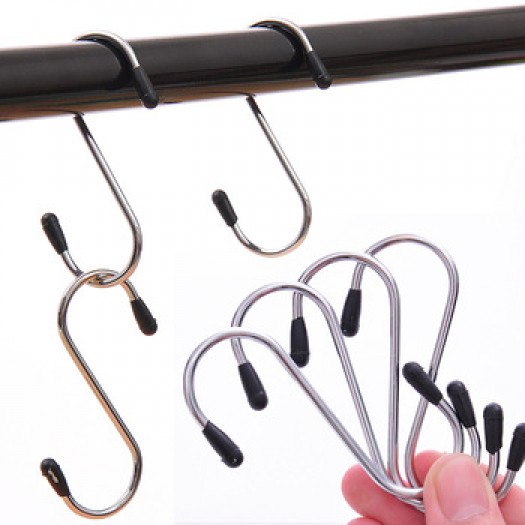 4 pcs S Sling hook Stainless steel Hanger Shopee Indonesia