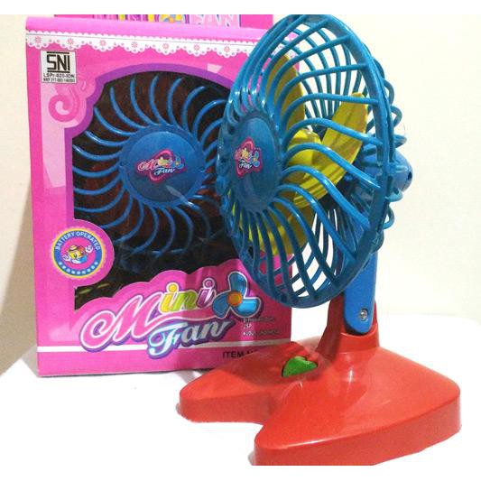 Jual Mainan Anak Kipas Angin Mini Fan Battery Operated | Shopee Indonesia