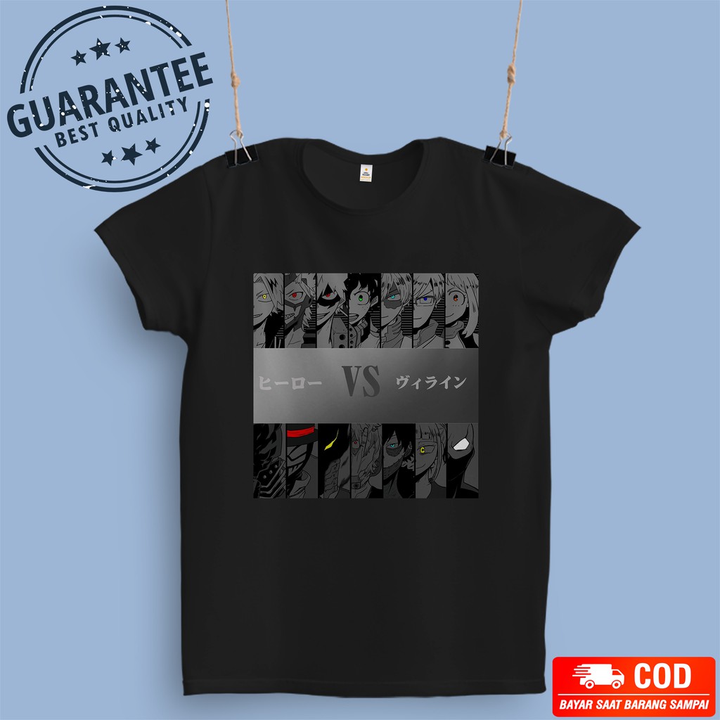 [FREE POSTER] Baju KAOS Anime Boku No Hiro Academia Hero