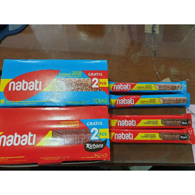 Jual Nabati Chocolate / Kelapa Coated Wafer Box 14 Pcs | Shopee Indonesia