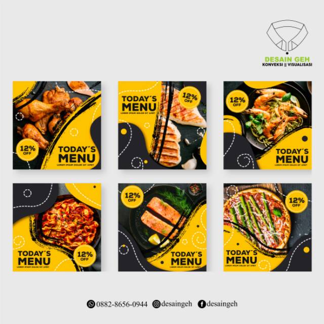 JASA DESAIN FEED IG Shopee Indonesia