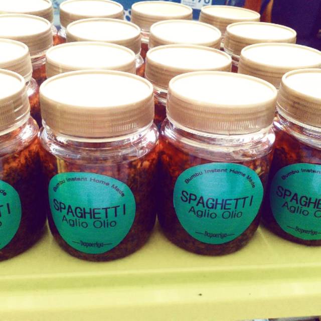 Bumbu instan spaghetti aglio Olio Shopee Indonesia