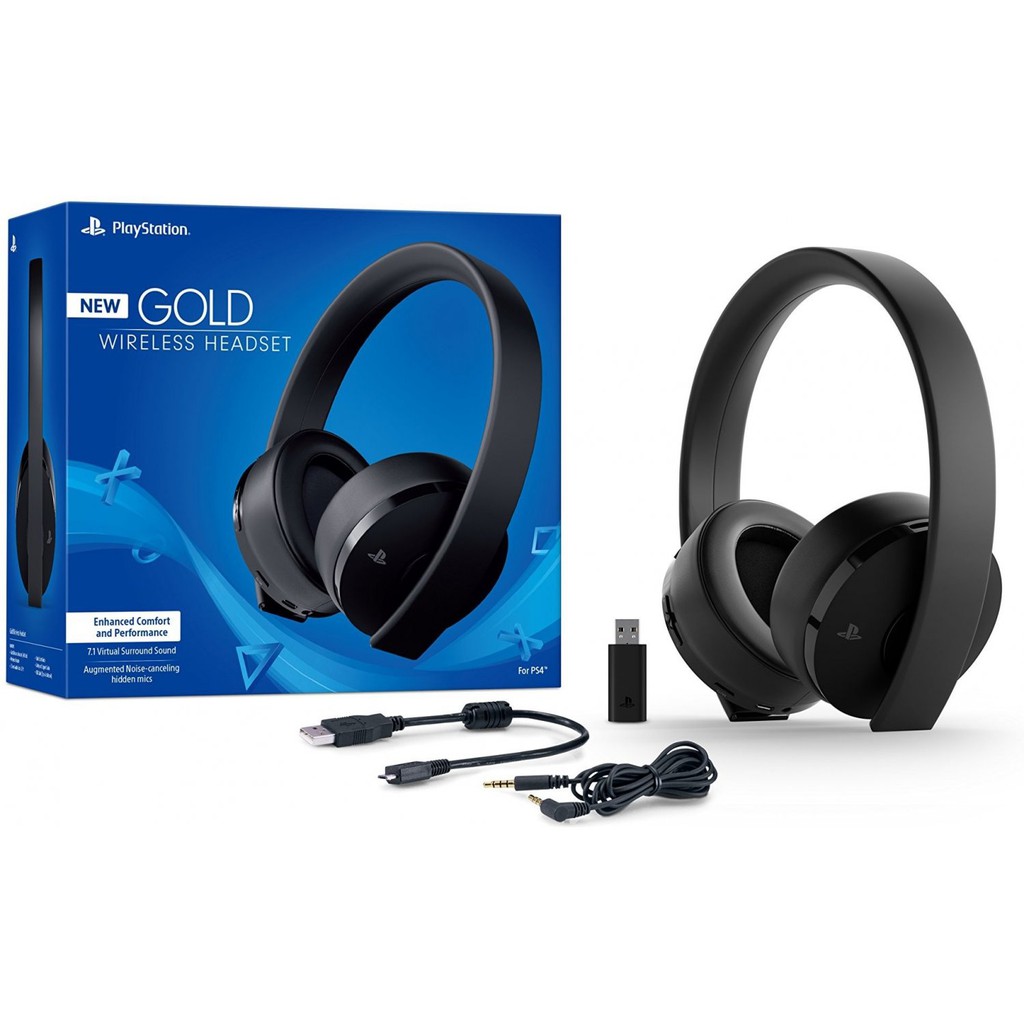 Jual New Gold Wireless Headset Ps4 | Shopee Indonesia
