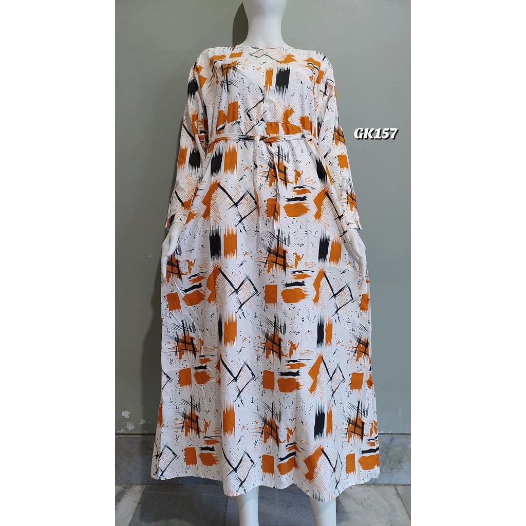 Gamis motif bunga / Gamis motif janda bolong / Gamis motif sultan