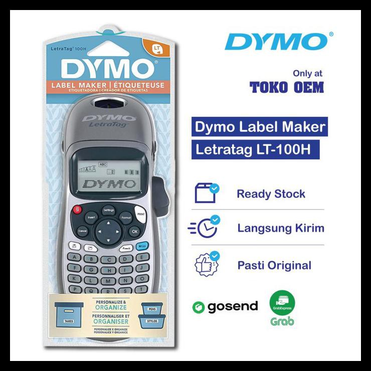 Jual Flash Sale Dymo Letratag Lt-100H Handheld Label Maker Office | Shopee Indonesia