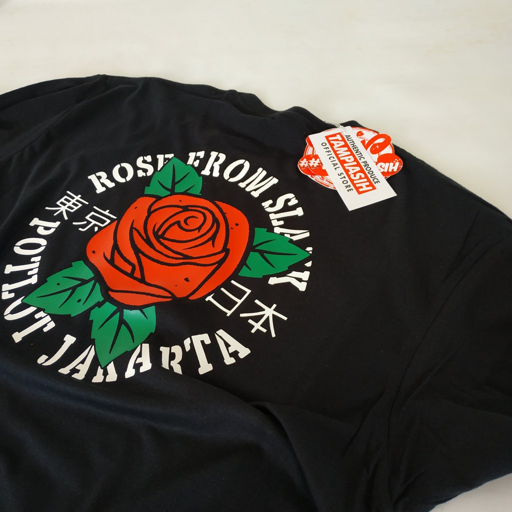 MAWAR MERAH - LENGAN PENDEK - ORIGINAL MADE IN SLANKERS - BAJU SLANK - KAOS  SLANK - TAMPIASIH 4 | Shopee Indonesia