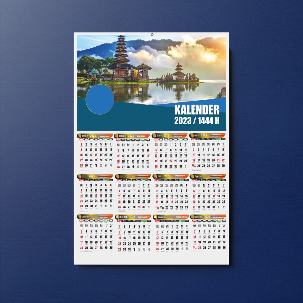 kalender 2023 oktober Jual Kalender Dinding Tahun 2023 Tanggalan/Penanggalan | Custom/Kustom Foto & Nama Sesuai Keinginan | Tanpa Minimal Pembelian Indonesia|Shopee Indonesia