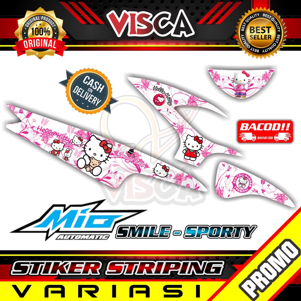 Jual Striping mio sporty/smile Stiker Sticker Striping Variasi Lis Mio Sporty/Smile Striping