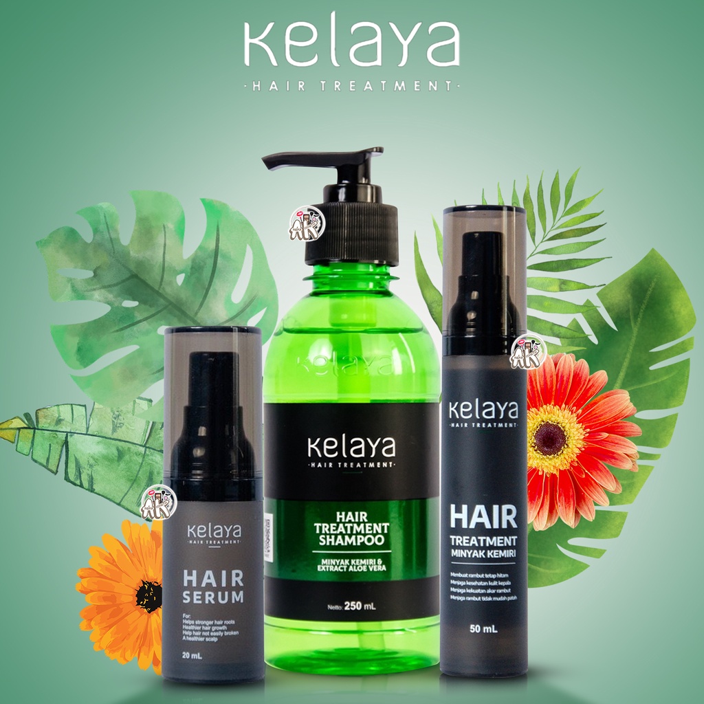 Jual KELAYA HAIR CARE & TREATMENT HAIR SERIES ( SHAMPOO / HAIR SERUM