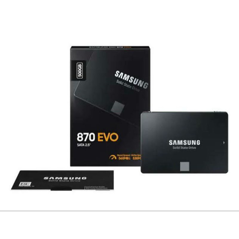 Jual Samsung 870 Evo 500Gb - Ssd 2.5 Inch Garansi Resmi 5 Tahun | Shopee Indonesia