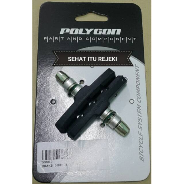 Jual Karet Rem Sepeda / Brake Shoe Polygon | Shopee Indonesia