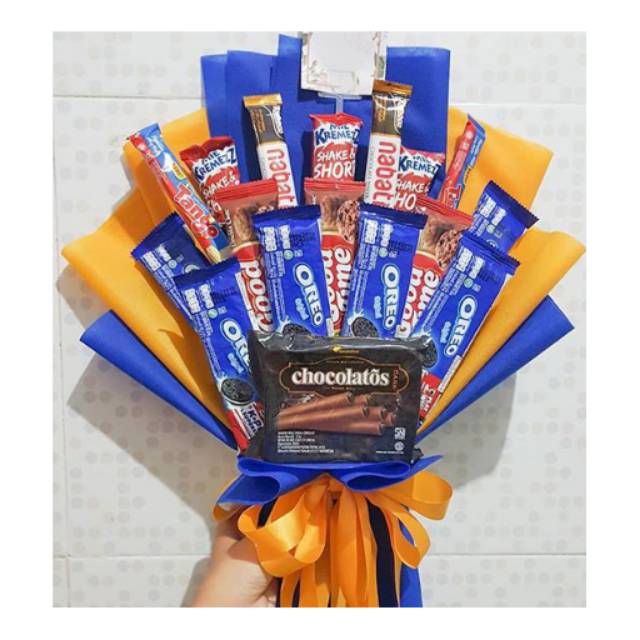 Jual Buket Makanan Ringan / Coklat / Wafer / Snack | Shopee Indonesia